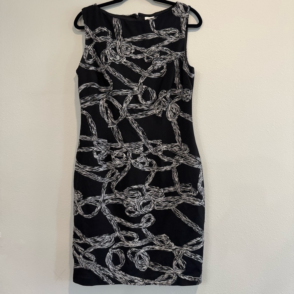 Cache Sheath Dress Elegant Embroidered Wedding Formal Cocktail Evening 10